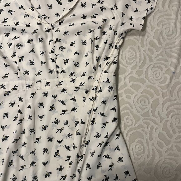 Modcloth NWT Susan Bee Anthony Bumble Bee Dress Plus 24 - Picture 5 of 10